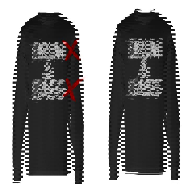 Drum And Bass Rum & Assintage 長袖Tシャツ