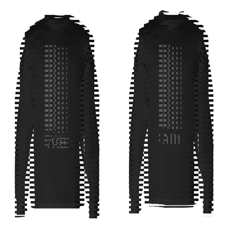 Eadgbe 6弦ギタープレーヤー&ギタリスト クールなミュージシャン 長袖Tシャツ