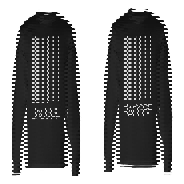 Eadgbe 6弦ギタープレーヤー&ギタリスト クールなミュージシャン 長袖tシャツ 長袖Tシャツ