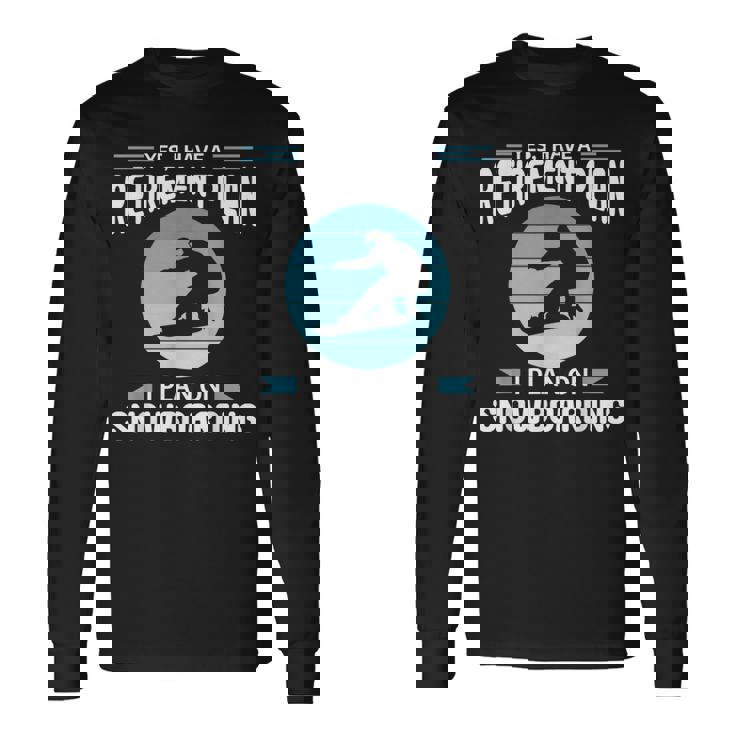 Eatleep スノーボード リピートスノーボード スノボ スノボ 長袖Tシャツ