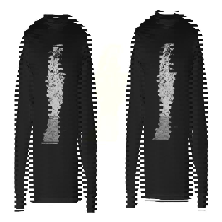 Egonchiele Dibujos Ii Obra De Arte Camiseta de manga larga