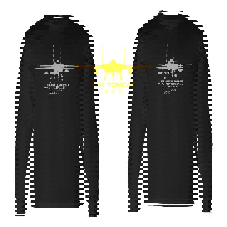 F-14 トムキャット 戦闘機 ジェット クラシック ミリタリー 航空 デザイン 長袖Tシャツ ギフトのアイデア