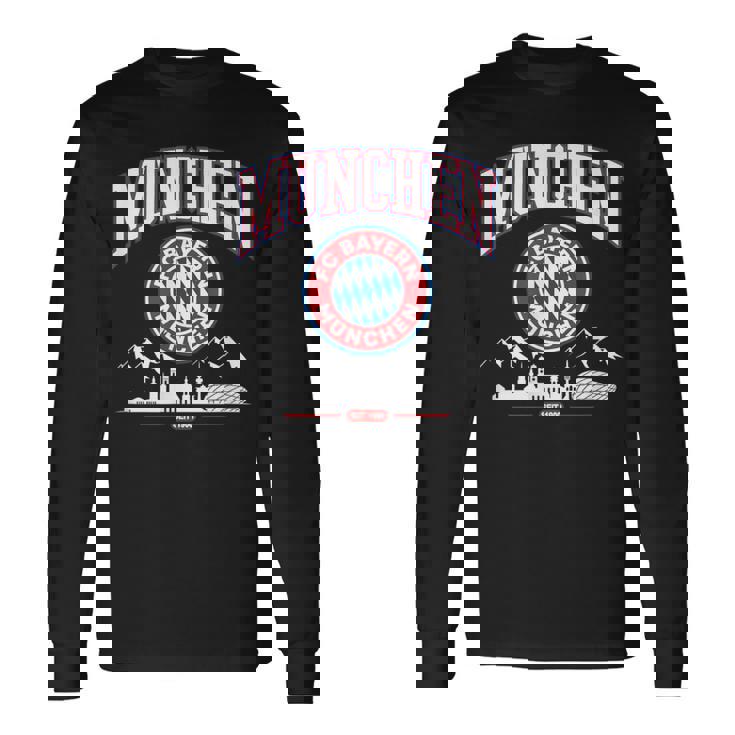 Fcバイエルン・ミュンヘン山脈 長袖Tシャツ