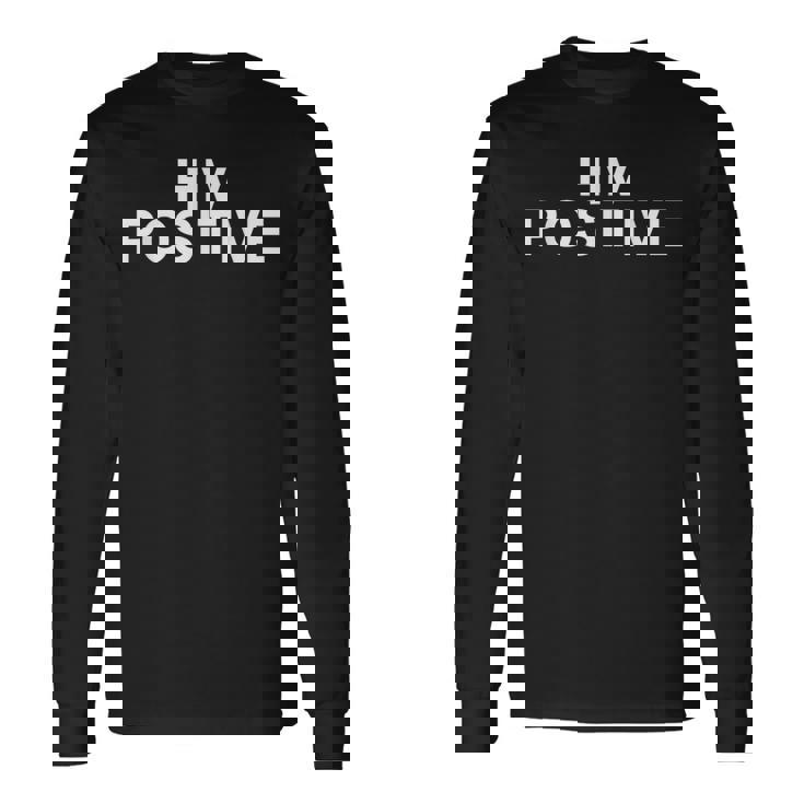 For Awareness Andupport Hiv Positive 長袖Tシャツ