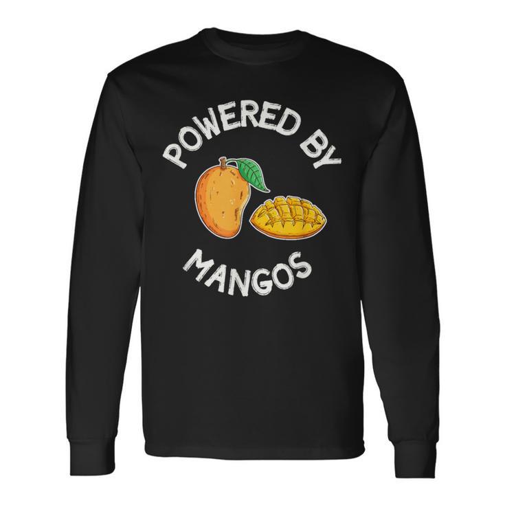Fruit De Mangue Alimenté Par Des Mangues T-shirt à manches longues