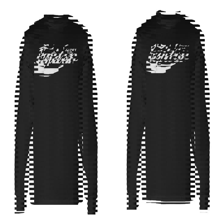 Enjoy Capitalism 長袖Tシャツ