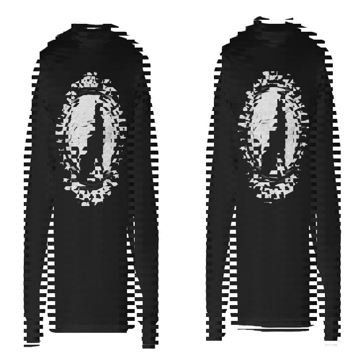 Wolf Wolf ギフト 長袖Tシャツ