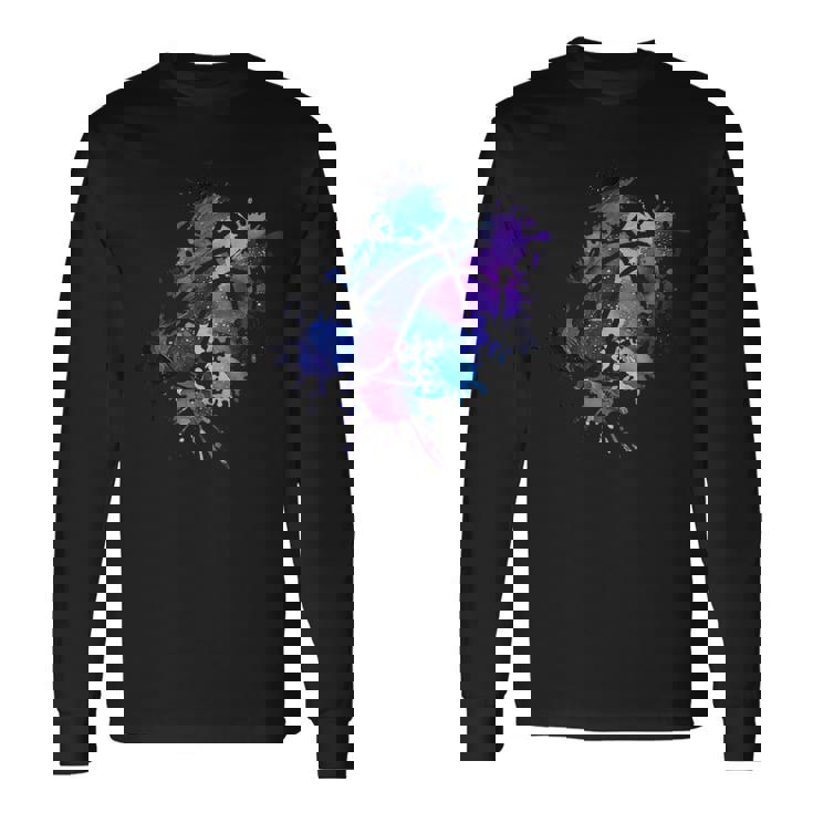 Galaxyplash バスケットボールtシャツ メンズ レディース クール 長袖Tシャツ