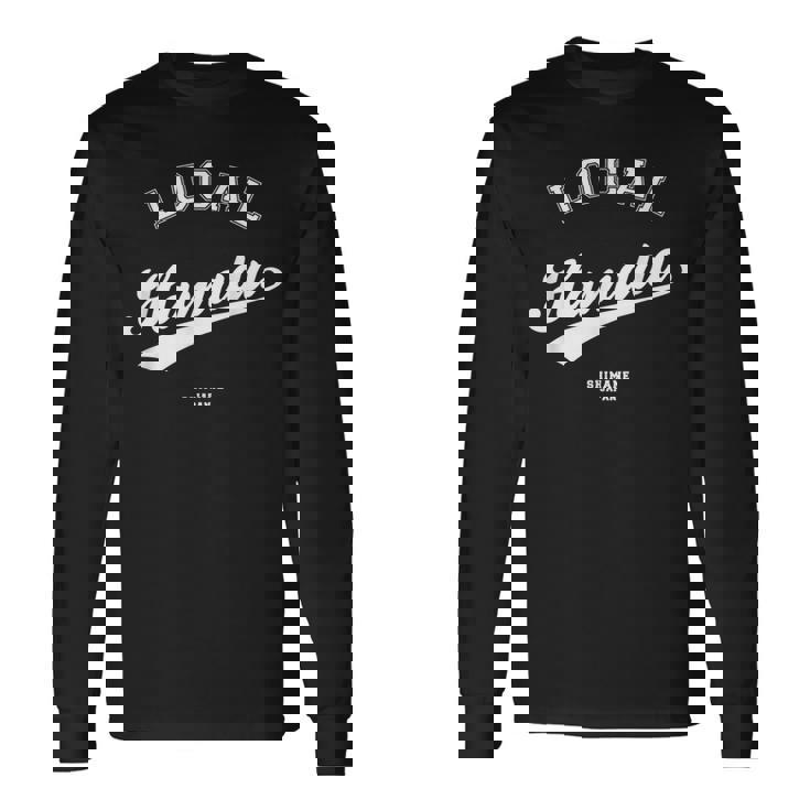 Hamada Local 浜田ローカル 故郷 長袖Tシャツ