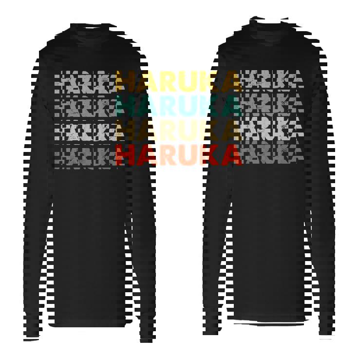 Haruka 遥 長袖Tシャツ