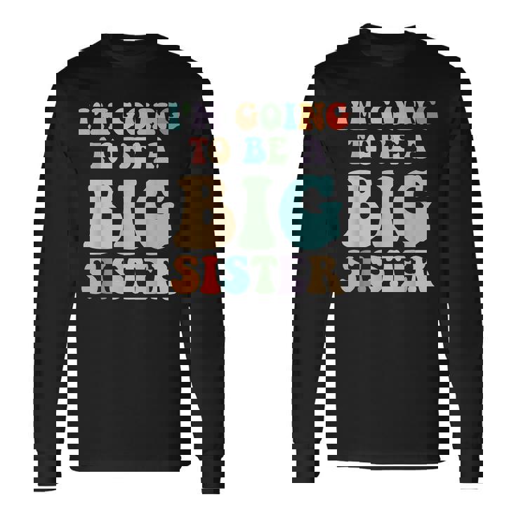 I'm Going To Be A Bigister パステルセレブレーションのお知らせ 長袖Tシャツ