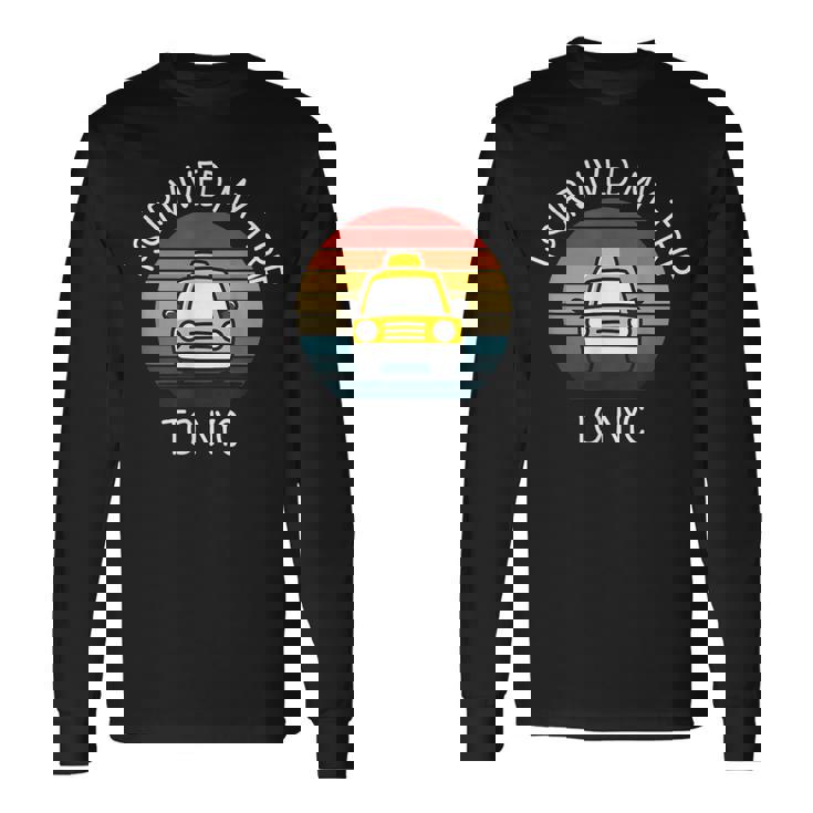 Iurvived My Trip To Nyc ヴィンテージ 長袖Tシャツ