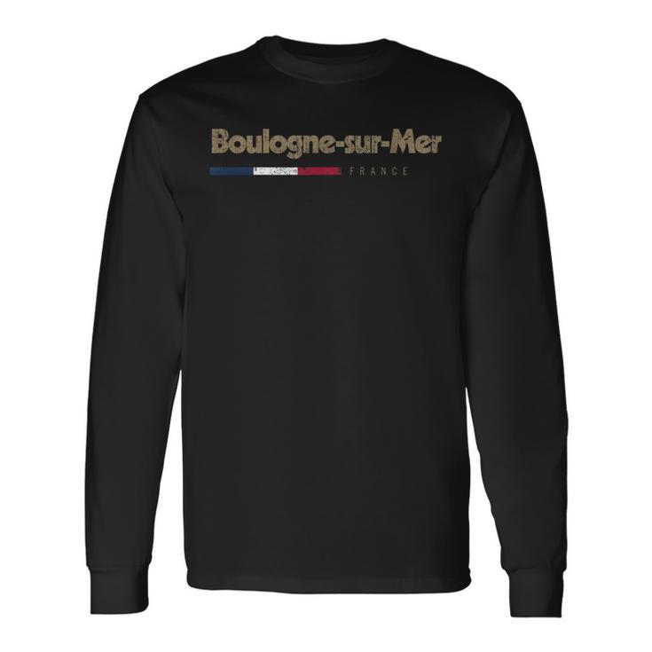 J'aime Boulogne-Sur-Mer Nom Deille En France T-shirt à manches longues