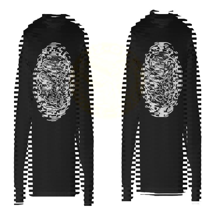 Jdm Legend 2Jz Gte ジャパニーズドラッグレーシング 長袖Tシャツ