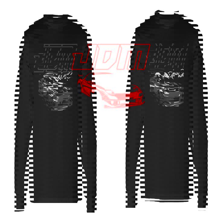 Jdm ドリフトカーロータリーレジェンド 長袖Tシャツ