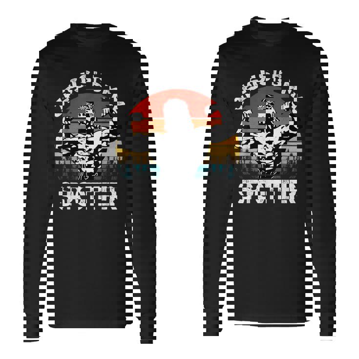 Jesus Is Mypotter ファニー ワークアウト 宗教 クリスチャン ジム 長袖Tシャツ