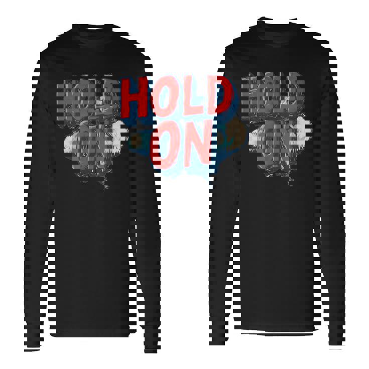 Keep Calm And Hold On コスチューム 長袖Tシャツ