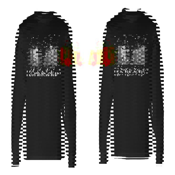If You Know You Know 6 7 Reading Books Christmas Long Sleeve T-Shirt