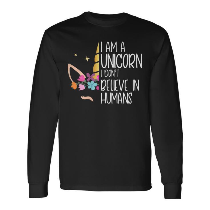 La Boutique Unicorn T-shirt à manches longues