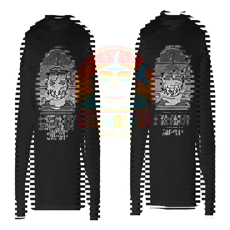 Legendaddy Dal 2011 Papà Papà Festa Del Padre Maglietta a maniche lunghe