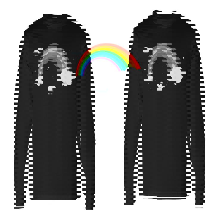 Lgbtプライドレインボー 長袖Tシャツ