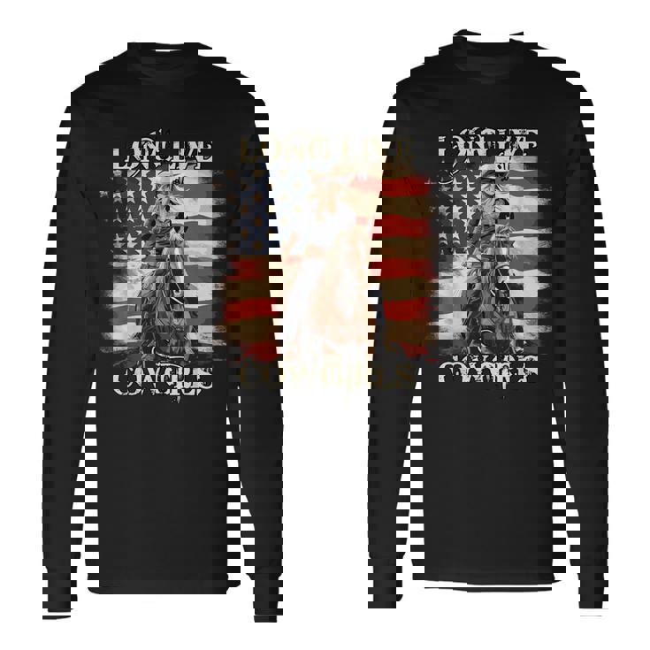 Long Live Howdy Rodeo ウエスタンカントリー サザンカウガール 長袖Tシャツ