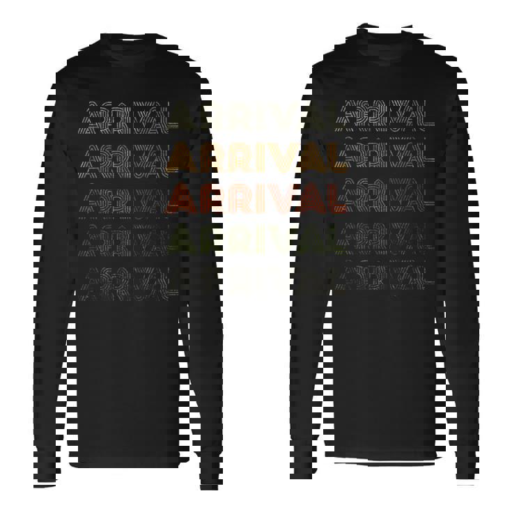 Love Heart Arrival グランジ ビンテージスタイル ブラック 長袖Tシャツ