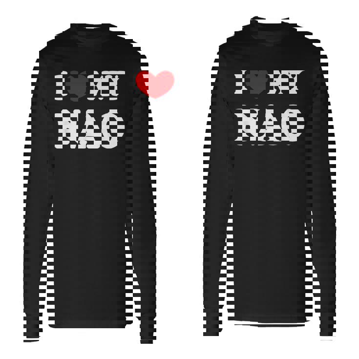 I Love My Nao アイ・ラブ・マイ・ナオ 長袖Tシャツ