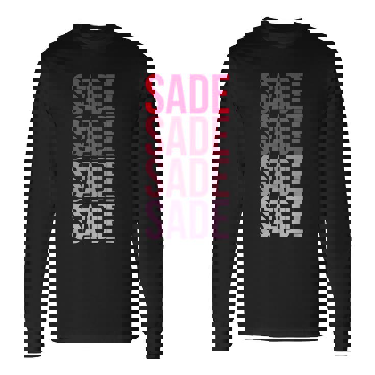 I Loveade 名前 サド 長袖Tシャツ