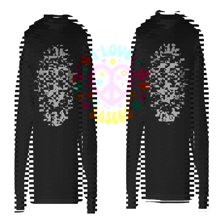 I Loveasebo 佐世保大好き 長袖Tシャツ