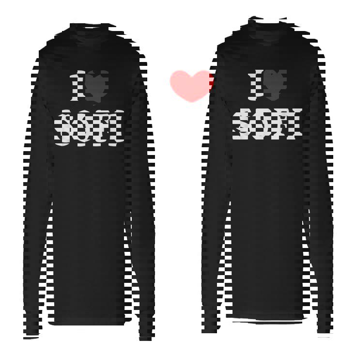 I Loveofi 私は愛するofi 長袖Tシャツ