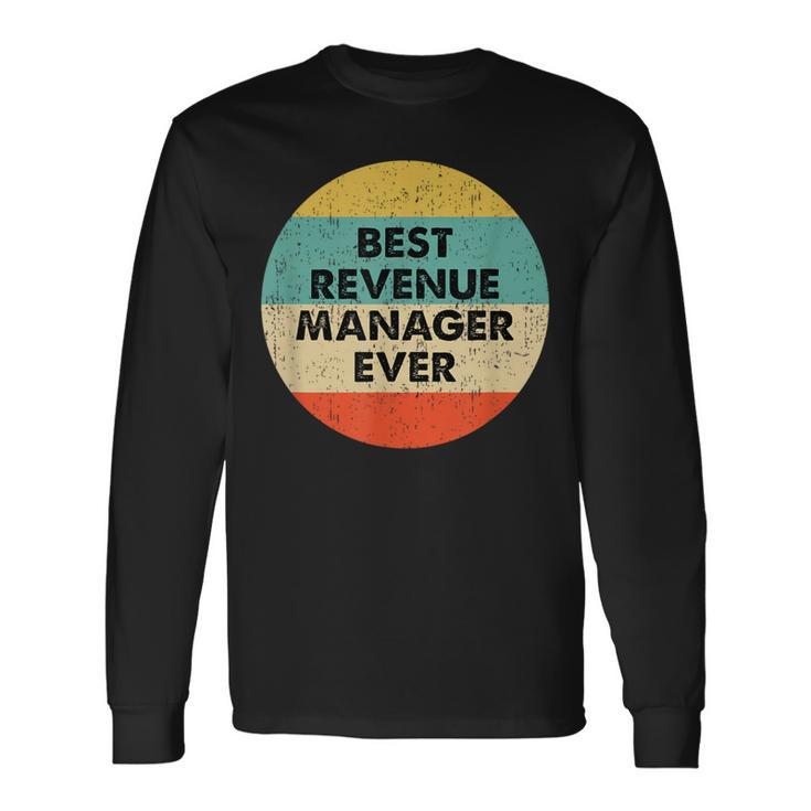 Miglior Revenue Manager Diempre Maglietta a maniche lunghe