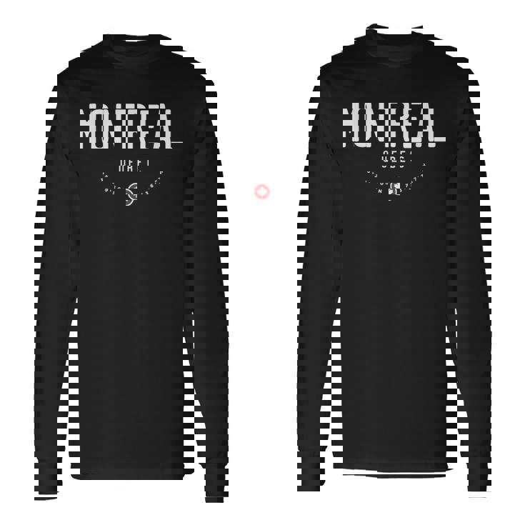 Montreal Quebec Canada 長袖Tシャツ