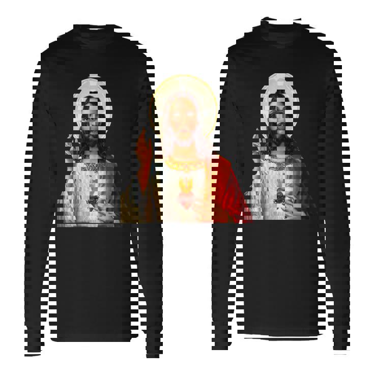 Myuperhero Is Jesus、Faith Love Godシャツ 長袖Tシャツ