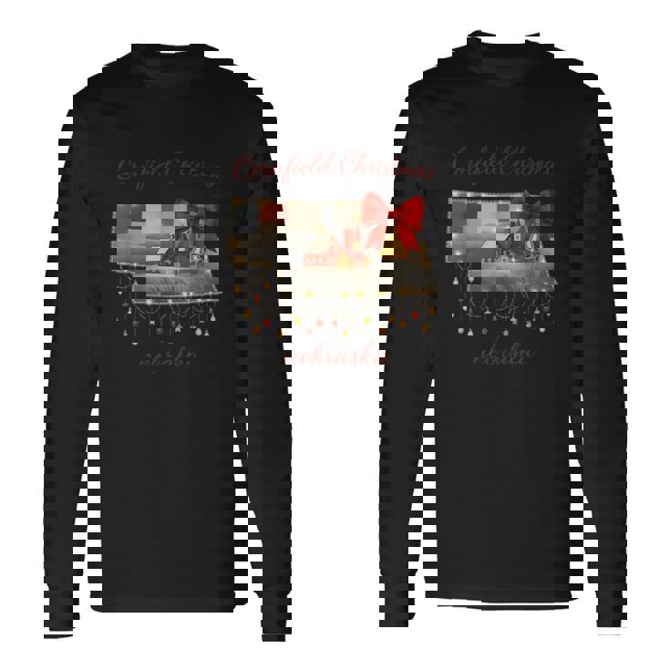 Nebraska Holiday Christmas Tshirt Long Sleeve T-Shirt