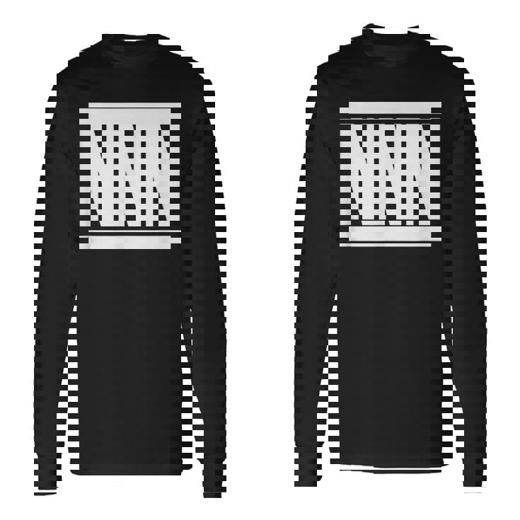 Nnn No Nut November 長袖Tシャツ