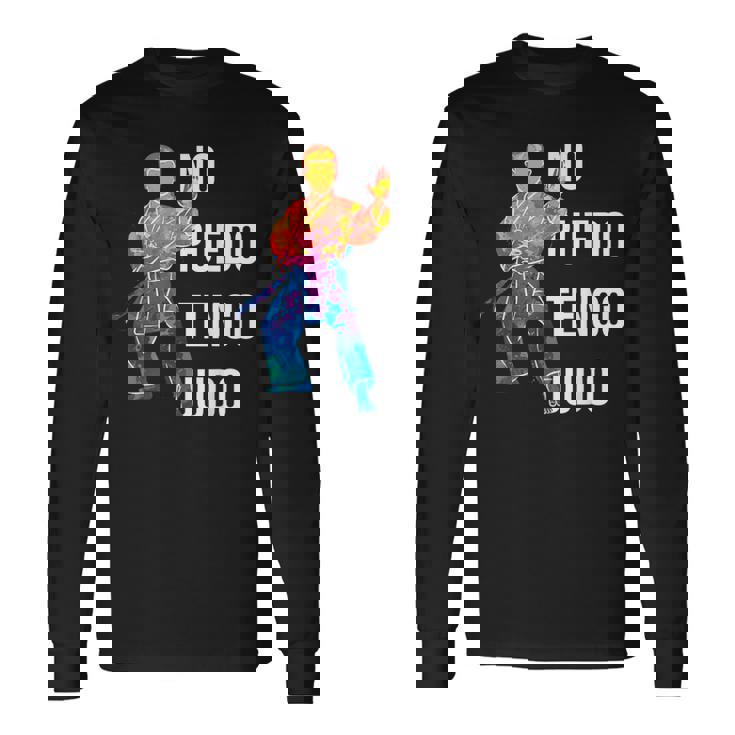 No Puedo Tengo Judo Judoka Artes Marciales Chico Divertido Camiseta de manga larga