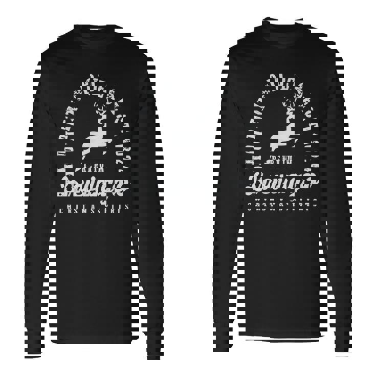 North Pole Brewing Co Premium Christmas Spirits EST 1824 Long Sleeve T-Shirt