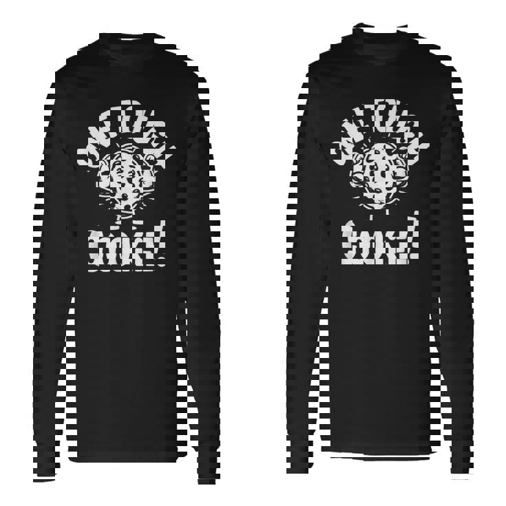 One Tough Cookie 面白い ベーキング ジム ユーモア 長袖Tシャツ