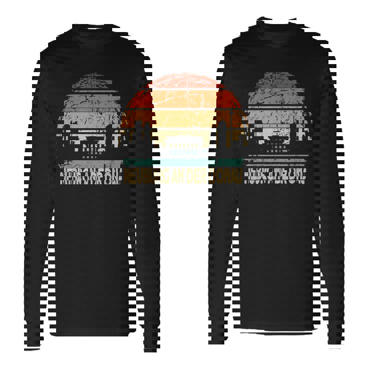 Panorama De Neubourg-Sur-Le-Danube T-shirt à manches longues