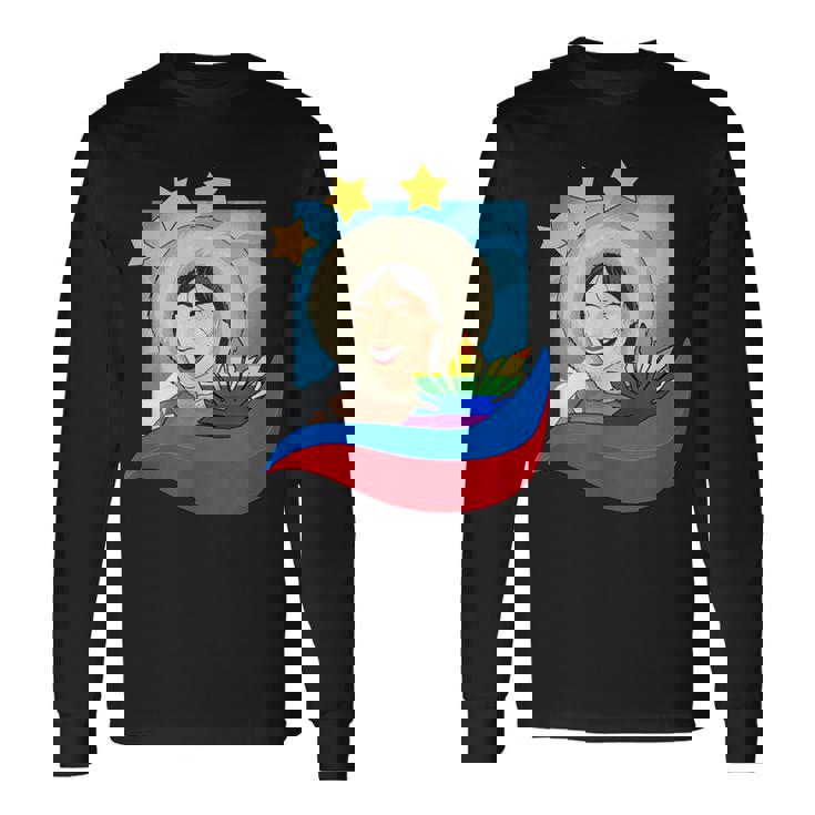 Philippines Lesbian Filipino Gay Alaska Pride Month LGBTQ Long Sleeve T-Shirt