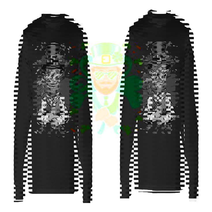 Plumber Saint Patrick's Day Irish Shamrock Plumbing Long Sleeve T-Shirt Gifts ideas