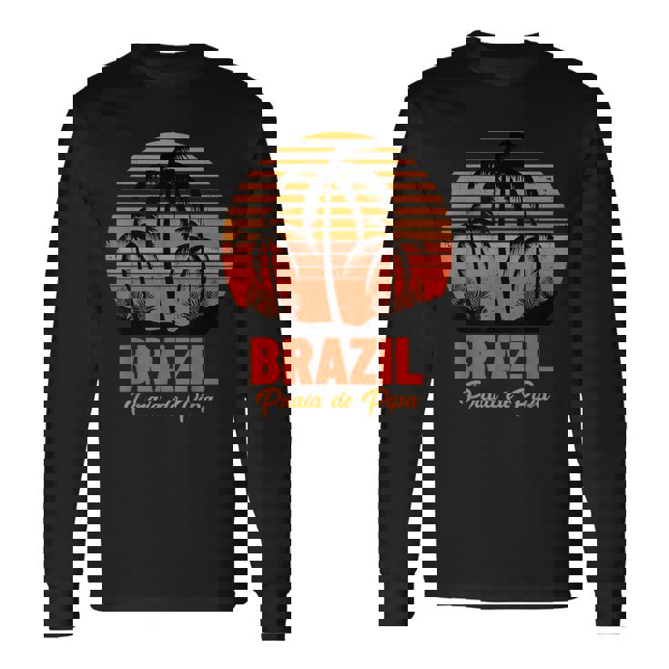 Praia De Pipa ブラジル 長袖Tシャツ
