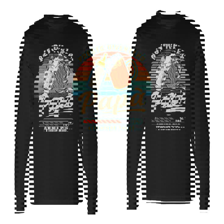 Presto Papà Gravidanza Annuncio Per Il Papà In Attesa Maglietta a maniche lunghe