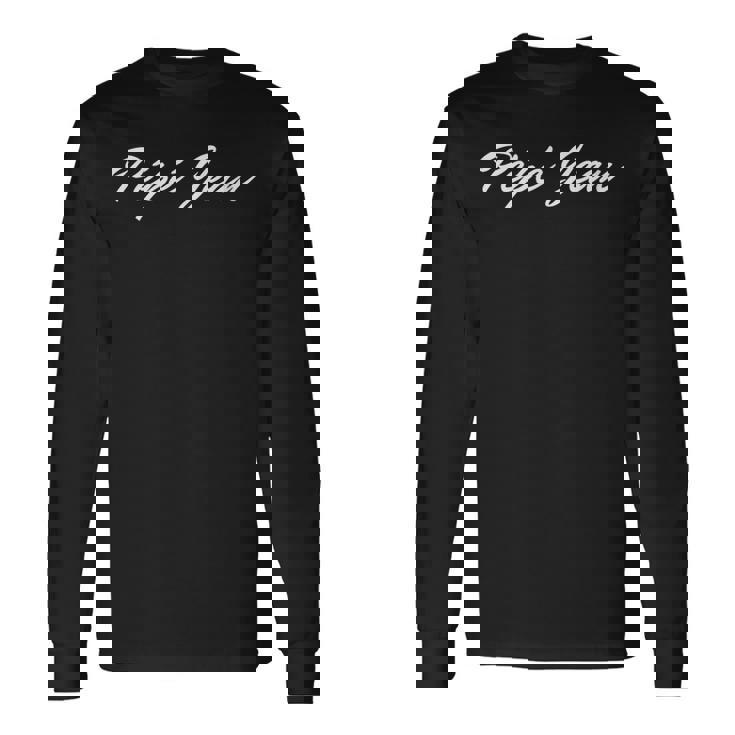 Pépé Jean Clothing おもしろギフト 似顔絵 有名ブランド 長袖Tシャツ