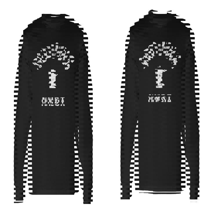 Red Wing ミネソタ Mn ヴィンテージ 70年代 アスレチック スポーツデザイン 長袖tシャツ 長袖Tシャツ ギフトのアイデア