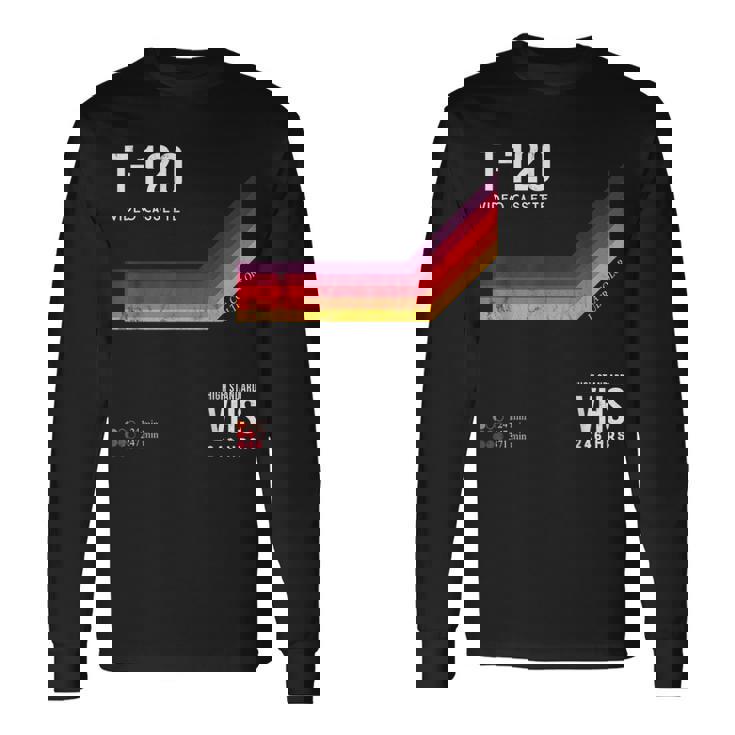 Retrohs Tape 80S Movie 長袖Tシャツ