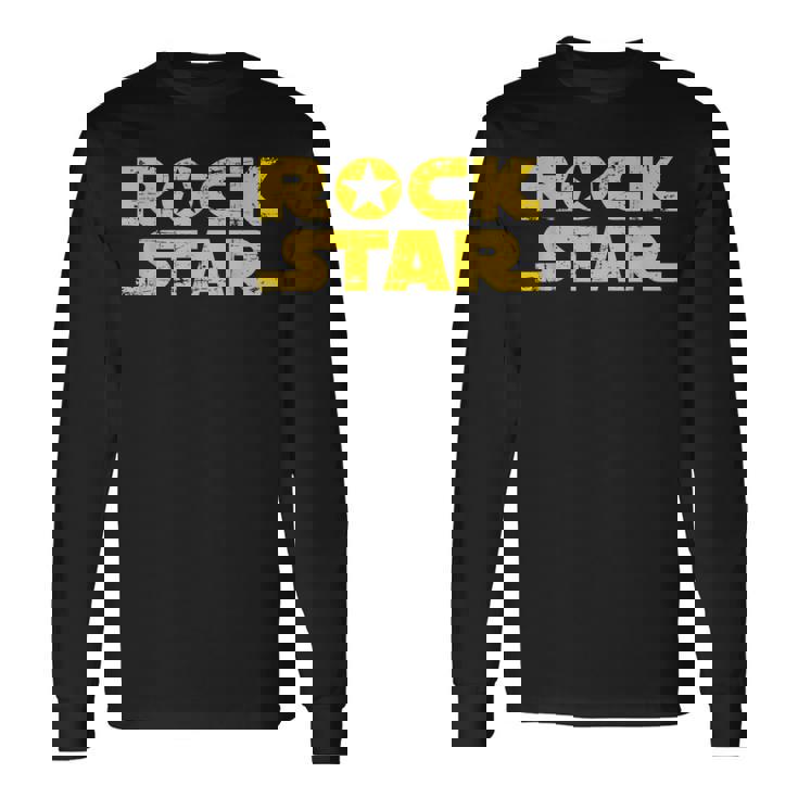 Rocktar ロックスターになるために生まれたギフト 長袖Tシャツ ギフトのアイデア