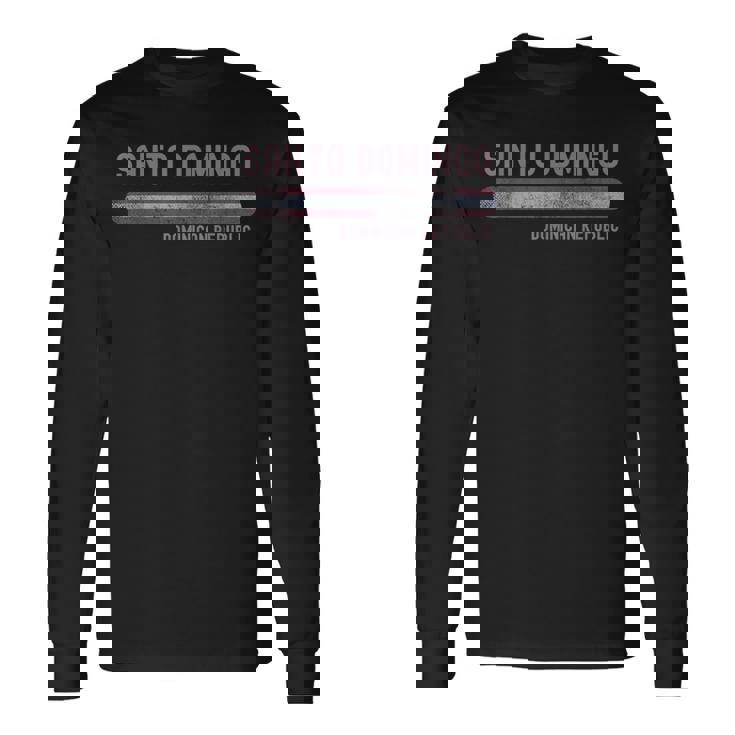 Santo Domingo Dominican Republic 長袖Tシャツ