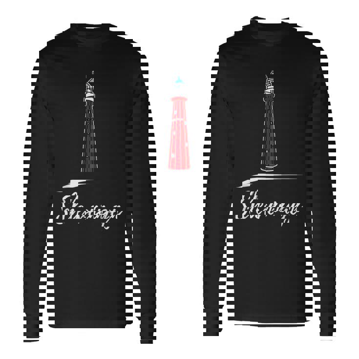 Scheveningen Lighthouse 長袖Tシャツ